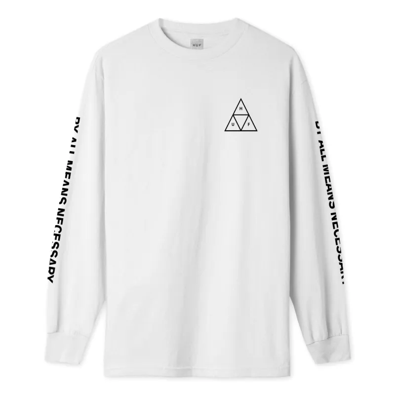 Triple Triangle Long Sleeve Tee sold by HUF
