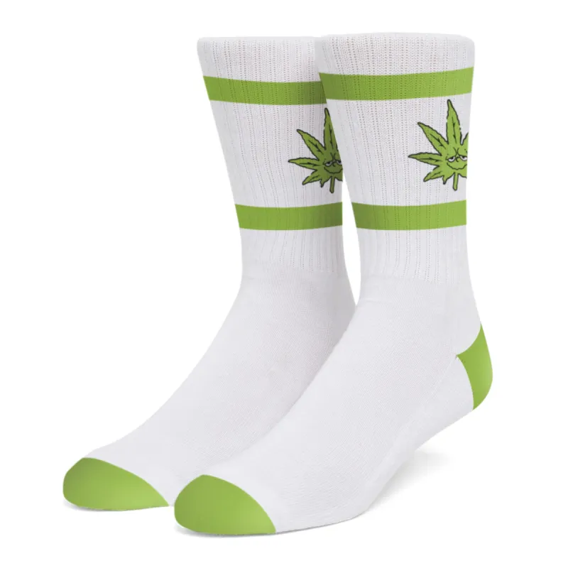 Green Buddy Athletic Sock sold by HUF