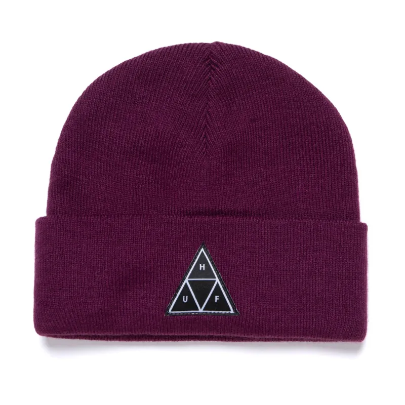Essentials Triple Triangle Cuff Beanie made by HUF