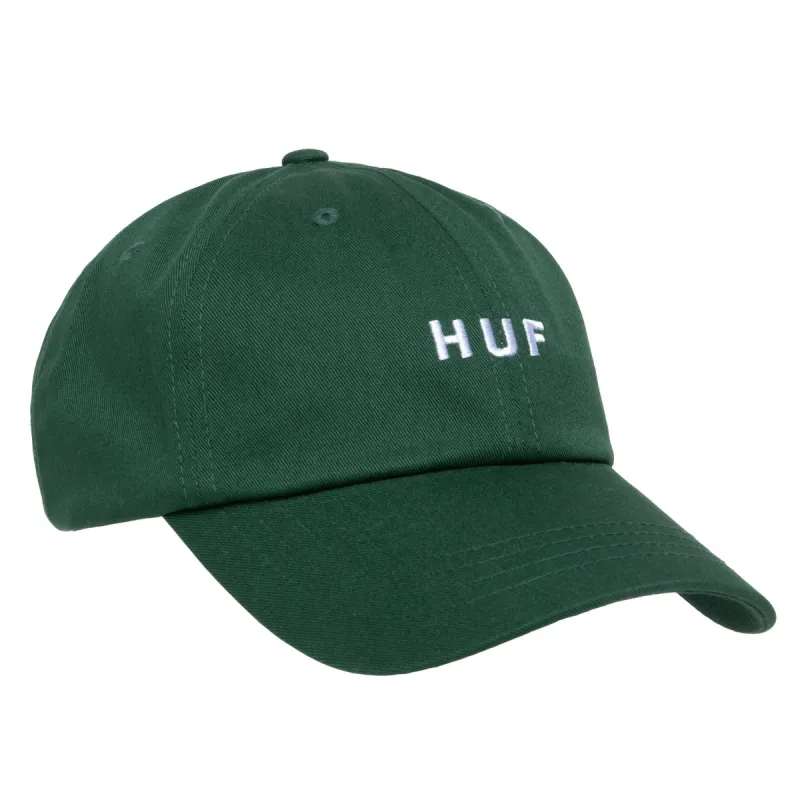 Essentials OG Logo Curved Visor Hat sold by HUF
