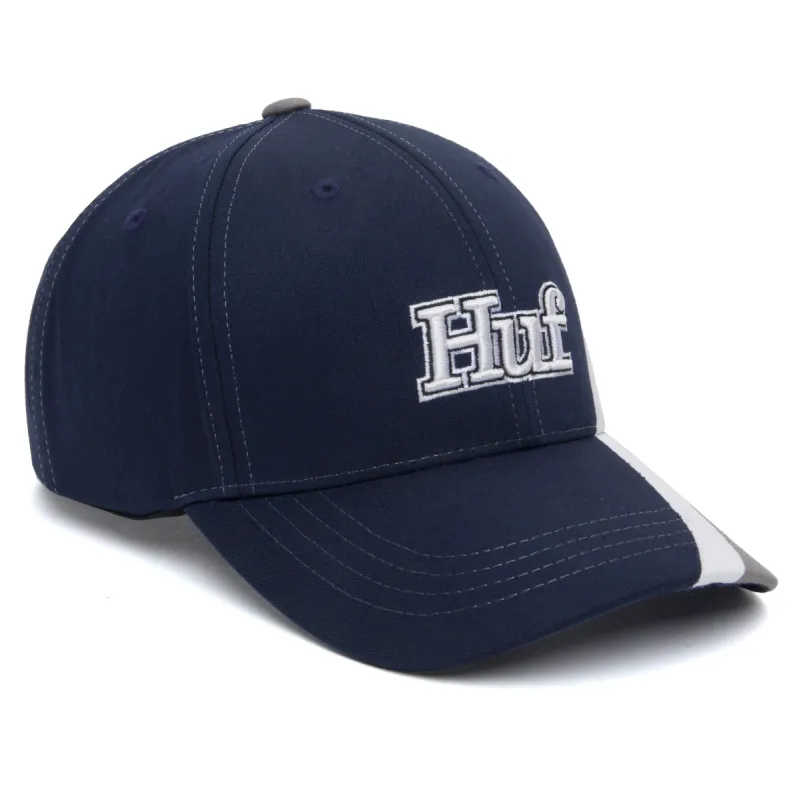 Daytona 6-panel Curved Visor Snapback Hat sold by HUF