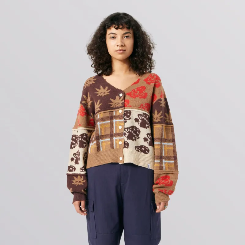 Nature Patchwork Cardigan sold by HUF