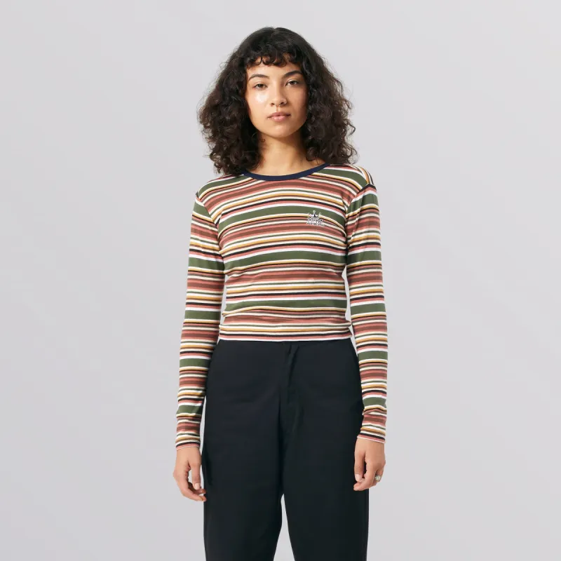 Crown Stripe Jersey Long Sleeve Top made by HUF