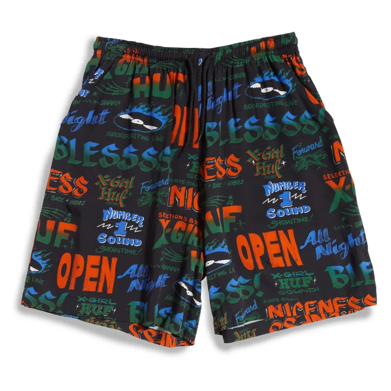 X-Girl x Huf Sound Resort Short sold by HUF