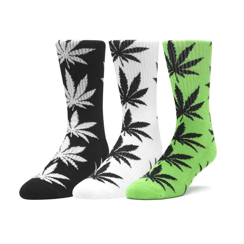 Plantlife Sock 3-Pack sold by HUF
