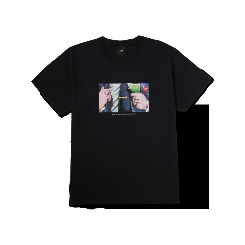 【メンズ】HUF x Freddie Gibbs Chips Mens Tシャツ HUF x Freddie Gibbs - Chips Tee - Mauve – Headliners