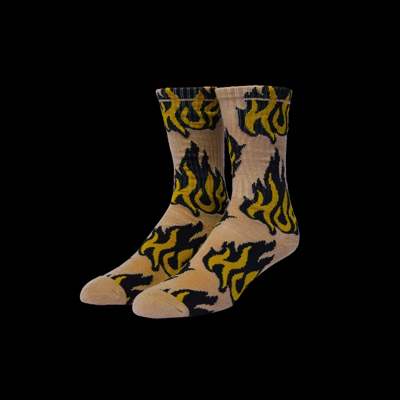 Flamin' Crew Sock sold by HUF
