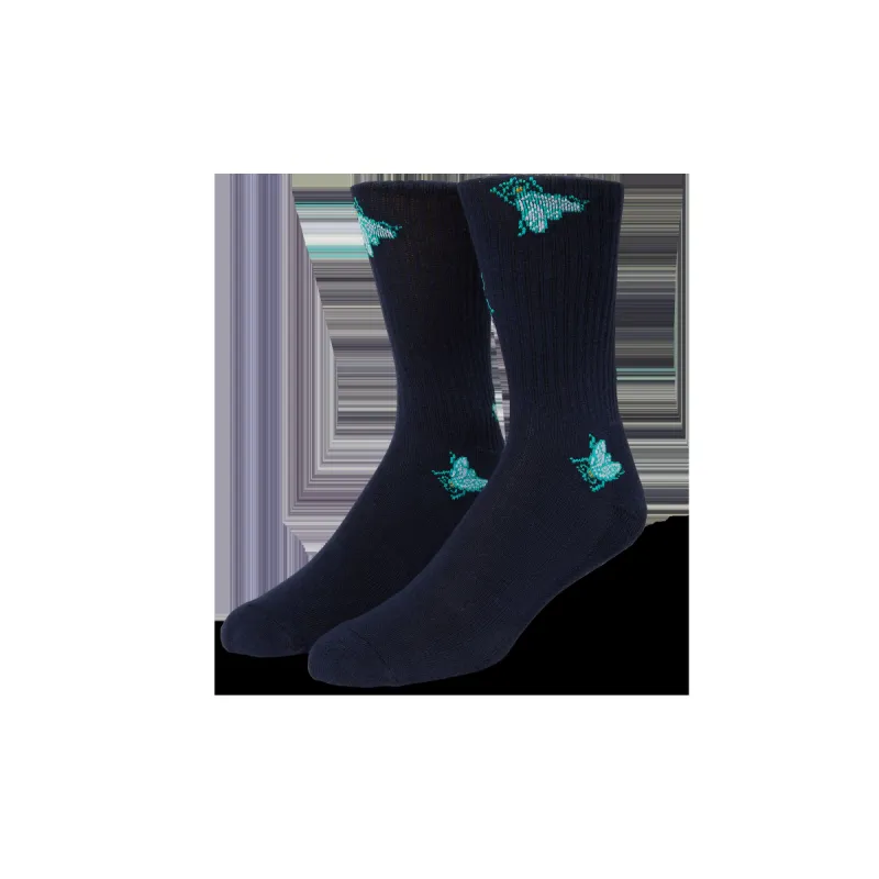 Fly Trap Crew Sock sold by HUF