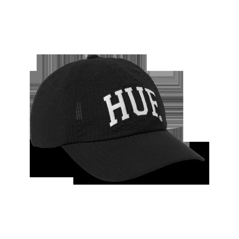 Huf Arch Logo Curved Visor 6-Panel Hat sold by HUF