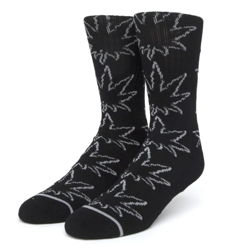 Always Open Plantlife Sock sold by HUF