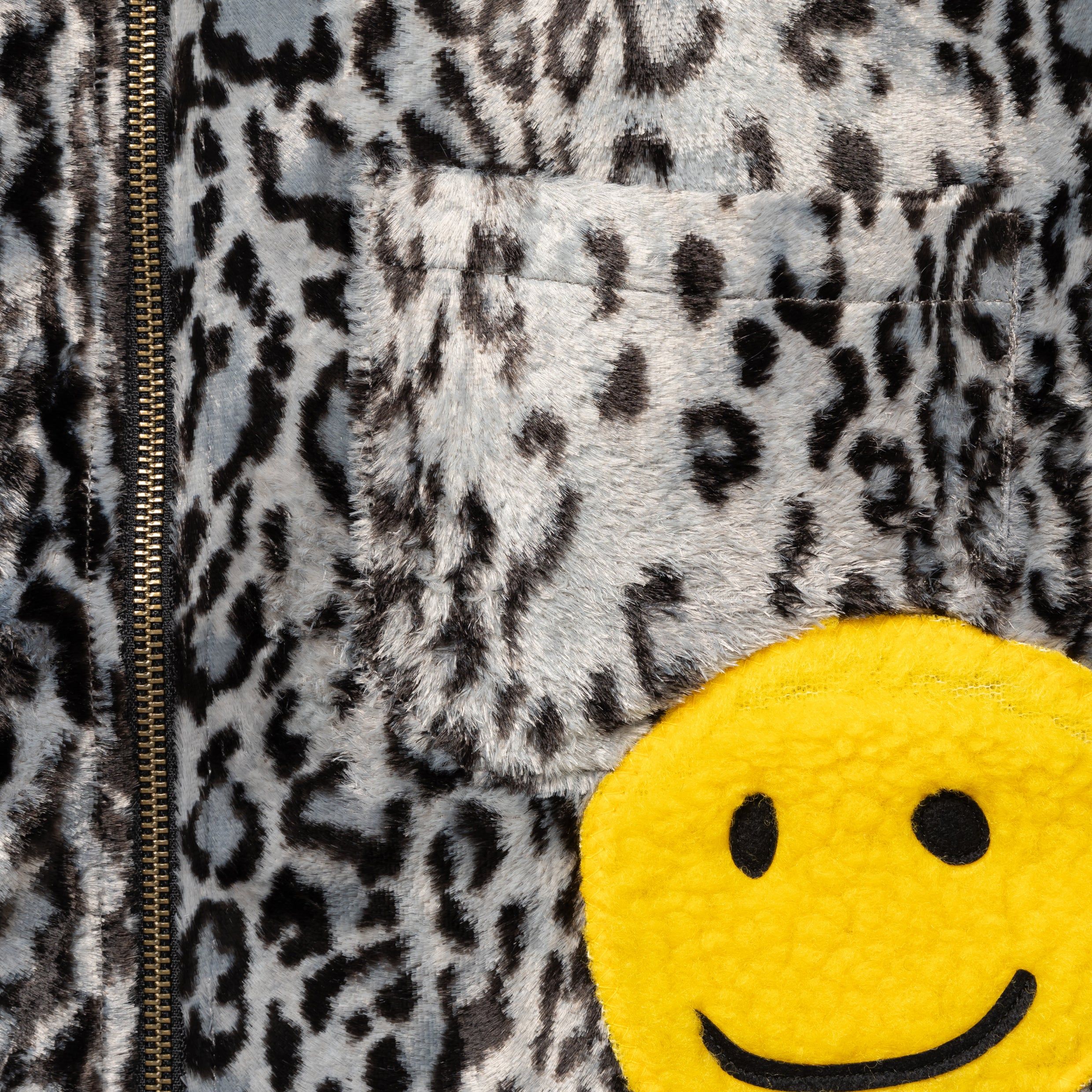 GREY LEOPARD ZIP JACKET sold by Human Made product image thumbnail 4