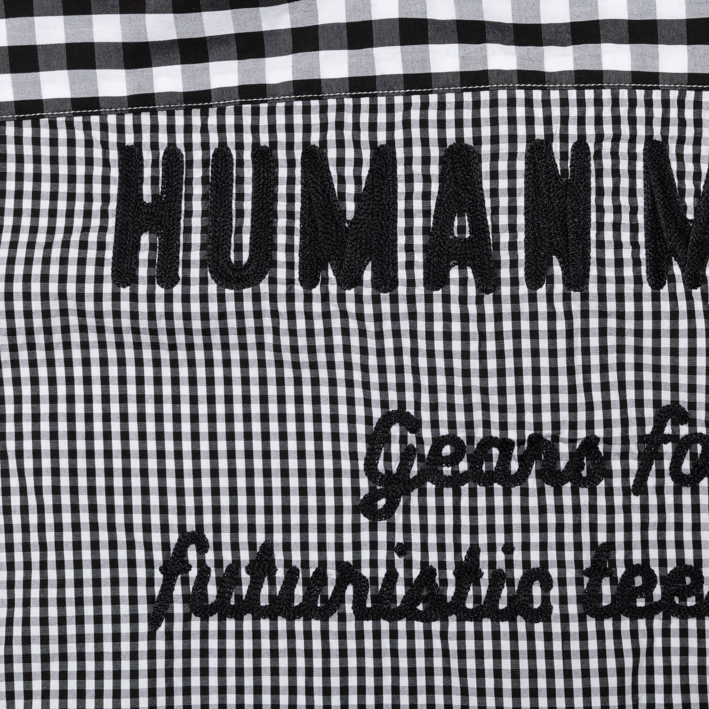 GINGHAM CHECK L/S SHIRT sold by Human Made product image thumbnail 4