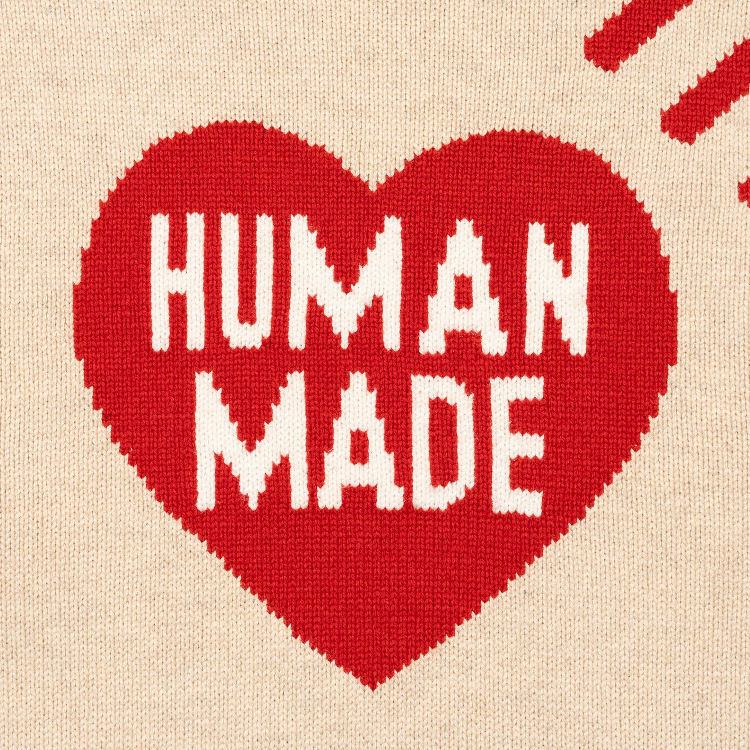 HEART KNIT SWEATER sold by Human Made product image thumbnail 6