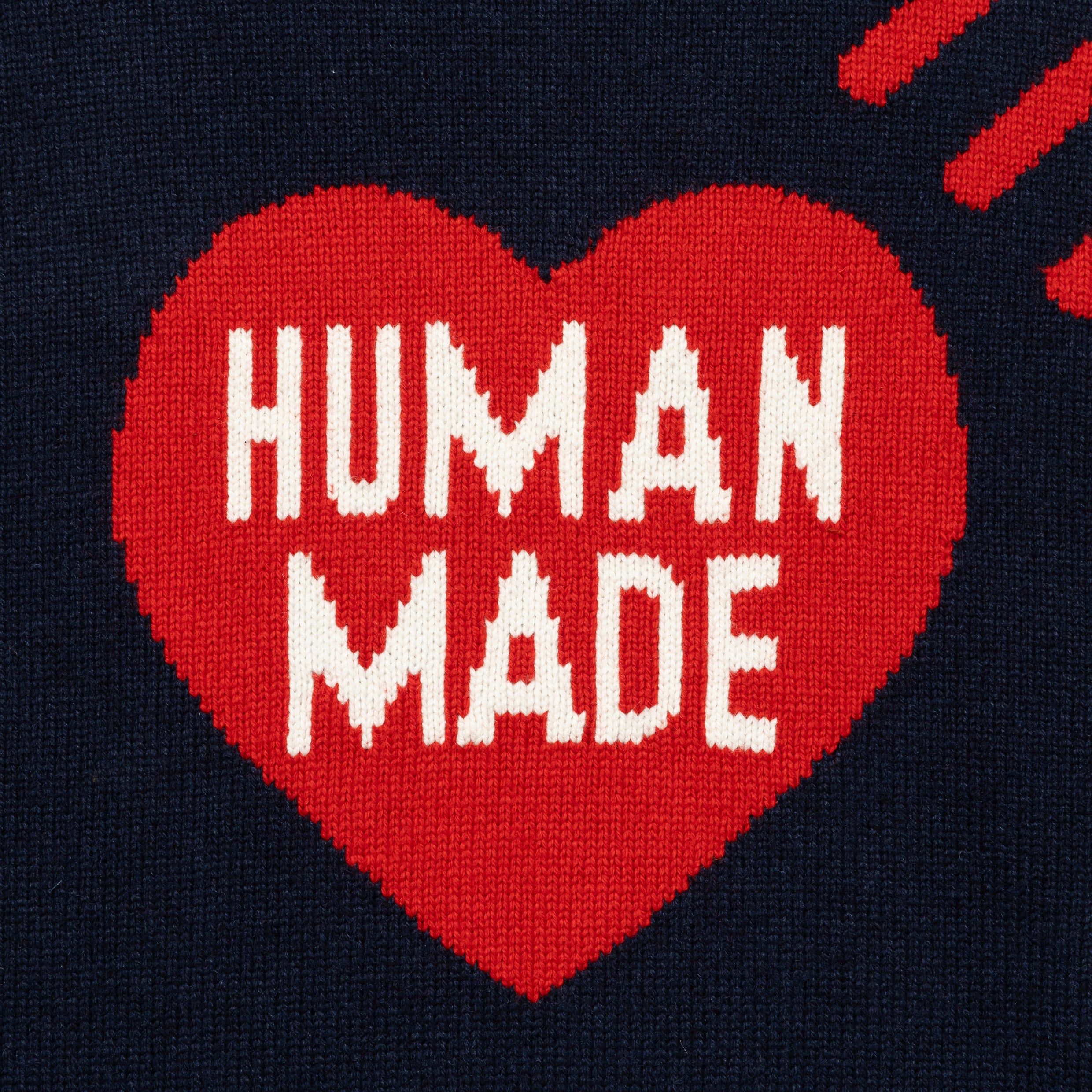 HEART KNIT SWEATER sold by Human Made product image thumbnail 3