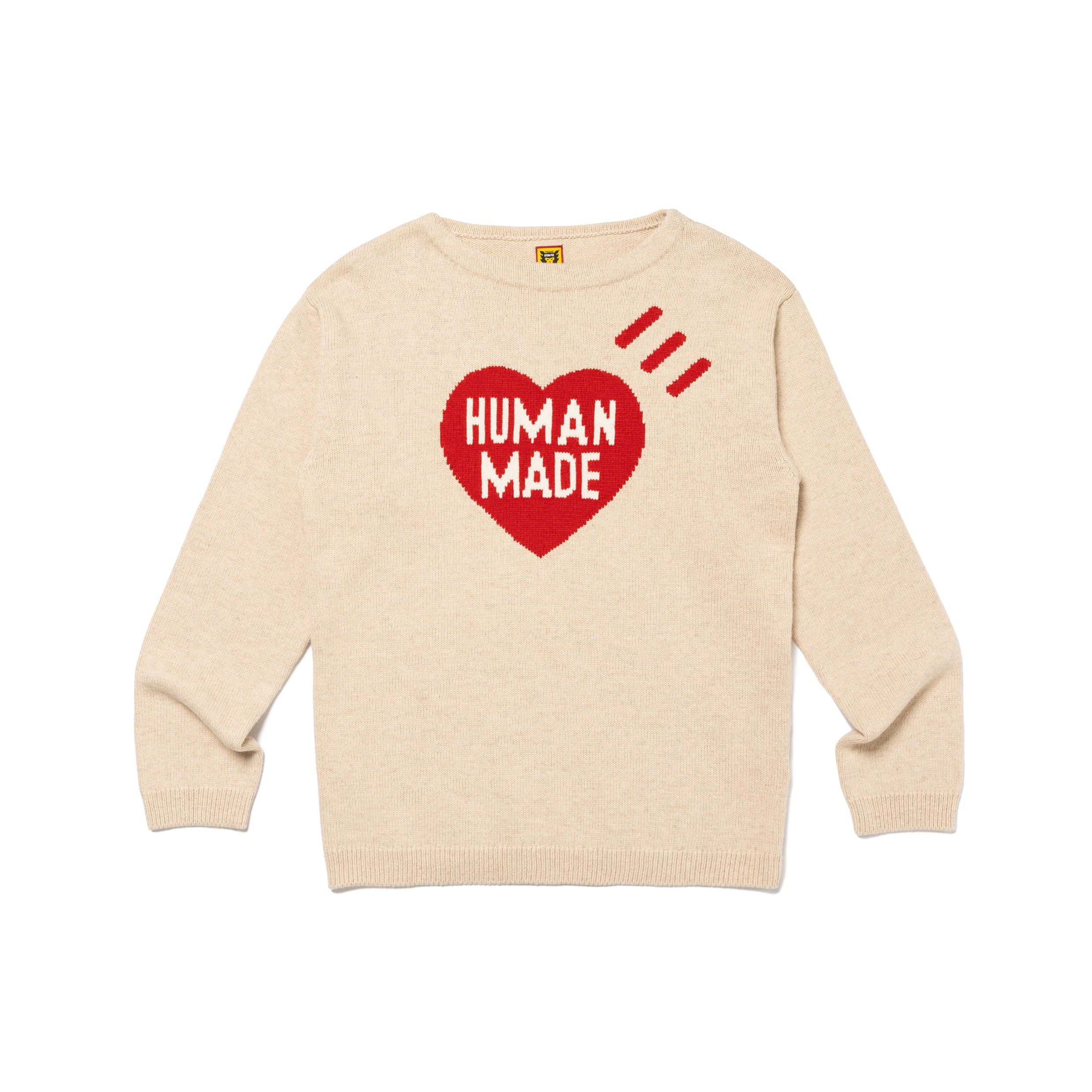 HEART KNIT SWEATER sold by Human Made product image thumbnail 4