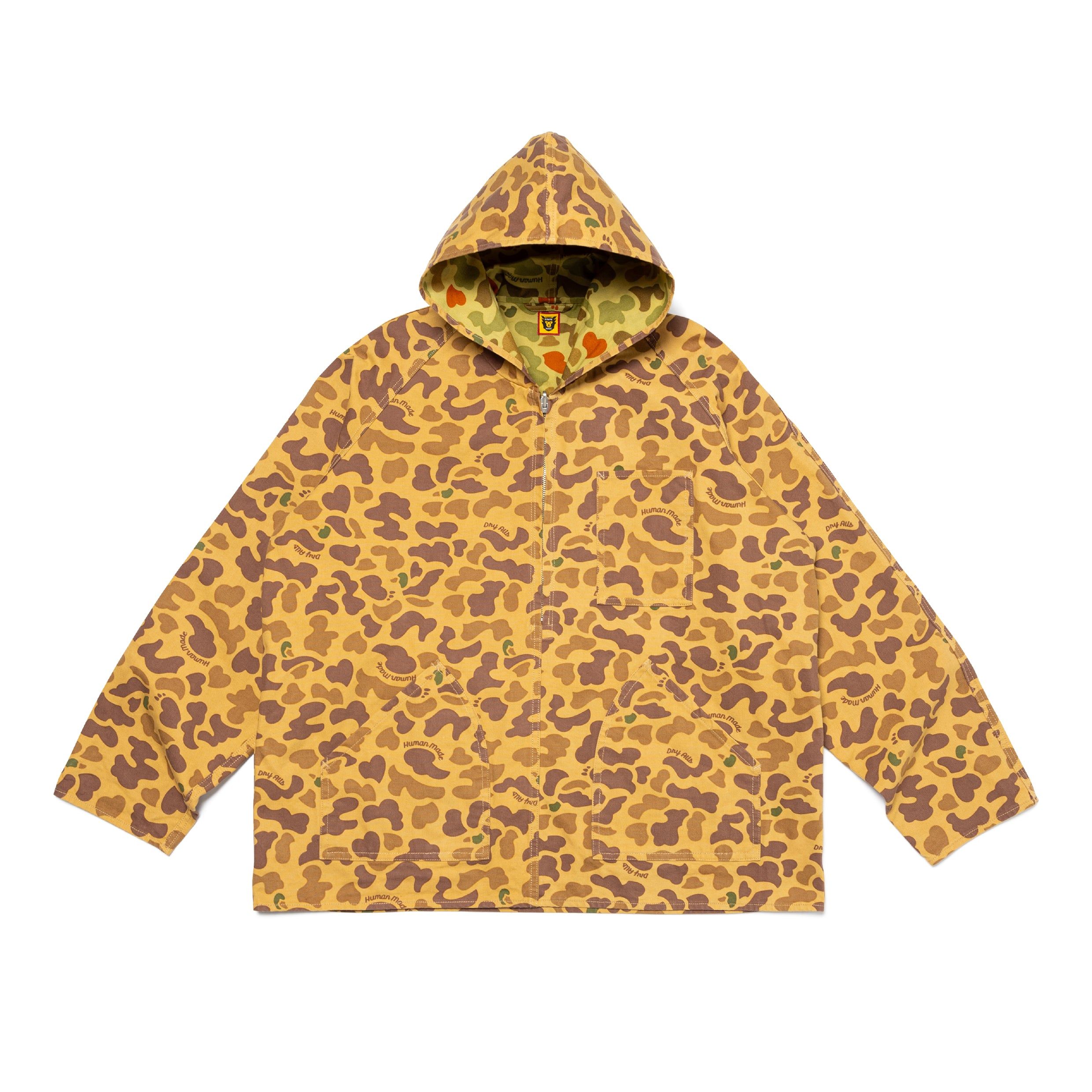 DUCK CAMO PULLOVER JACKET sold by Human Made