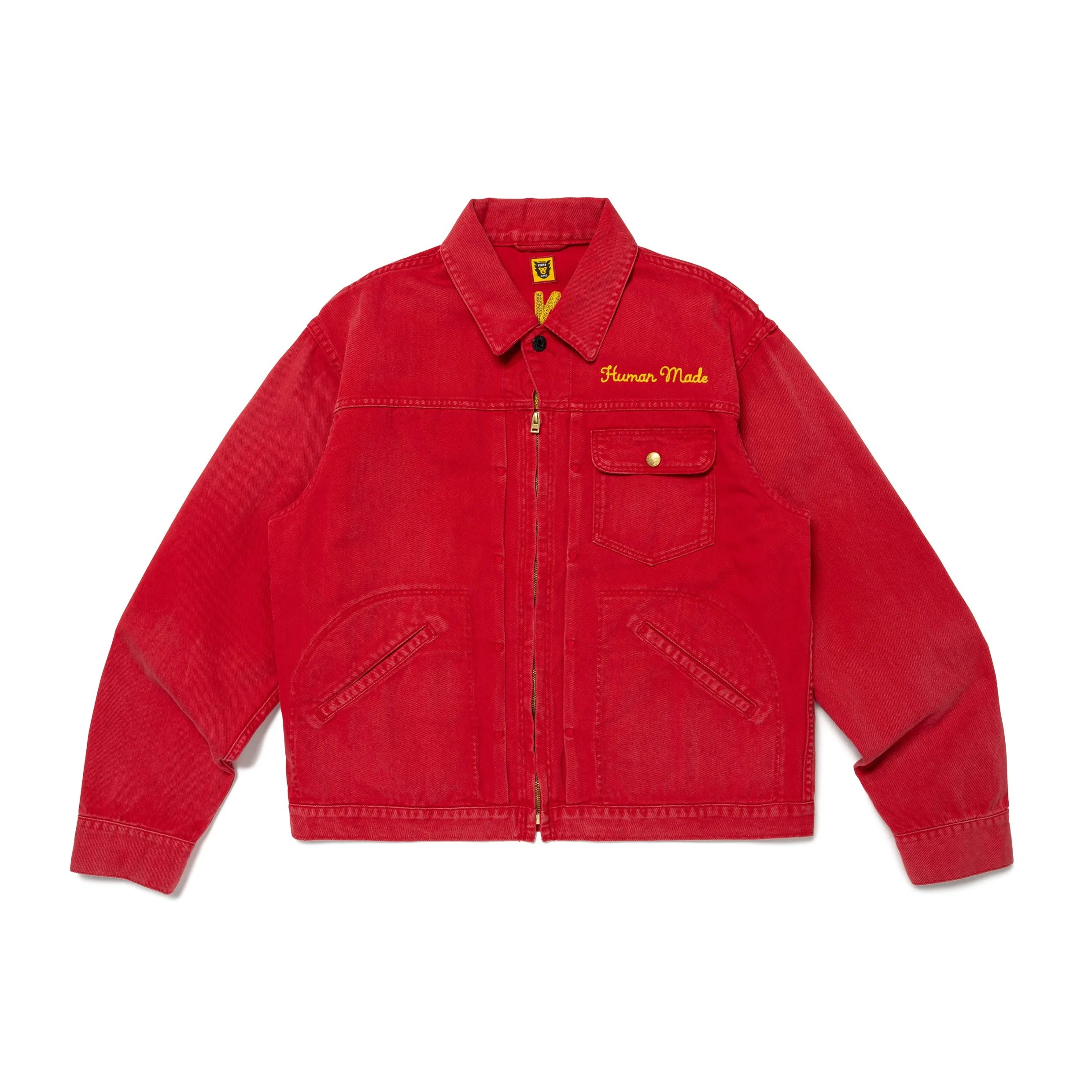 ZIP-UP WORK JACKET sold by Human Made