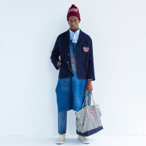 WOOL BLENDED BLAZER sold by Human Made