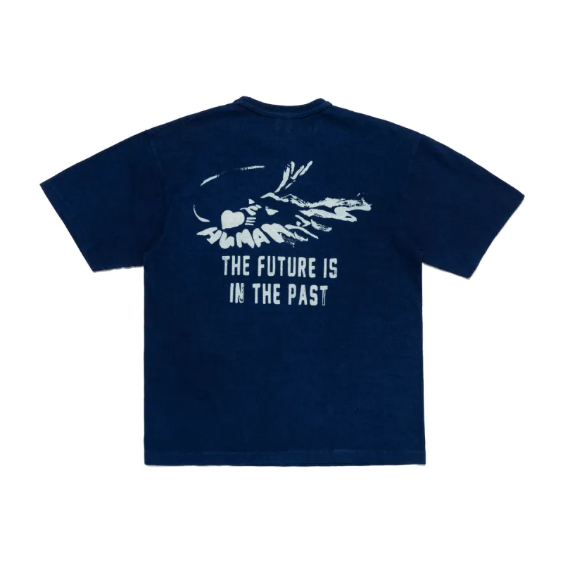 INDIGO DYED T-SHIRT #2 sold by Human Made