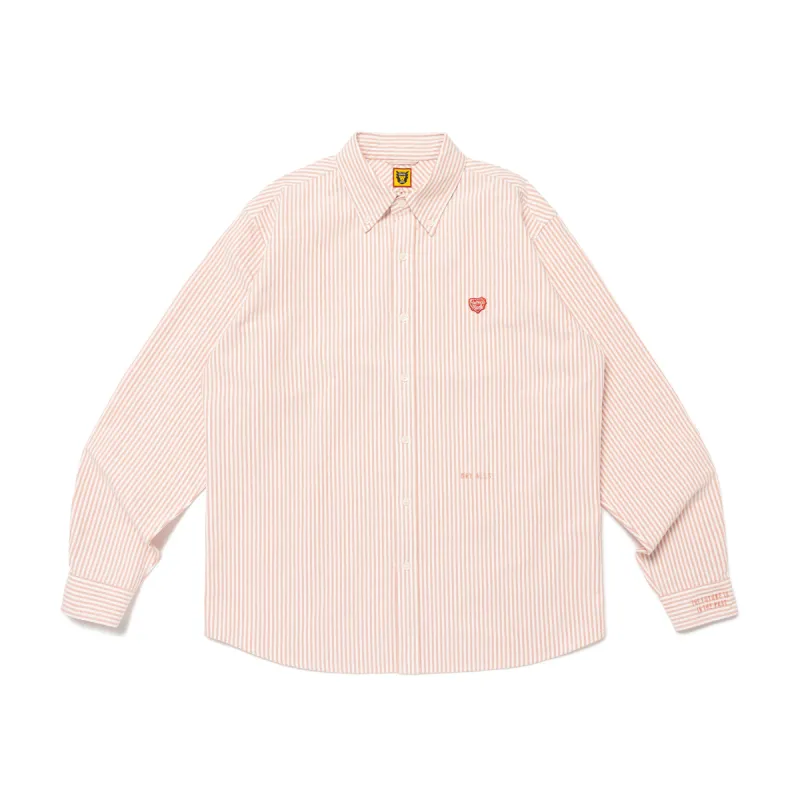 STRIPED OXFORD BD SHIRT sold by Human Made