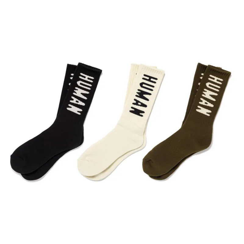 HM LOGO SOCKS sold by Human Made