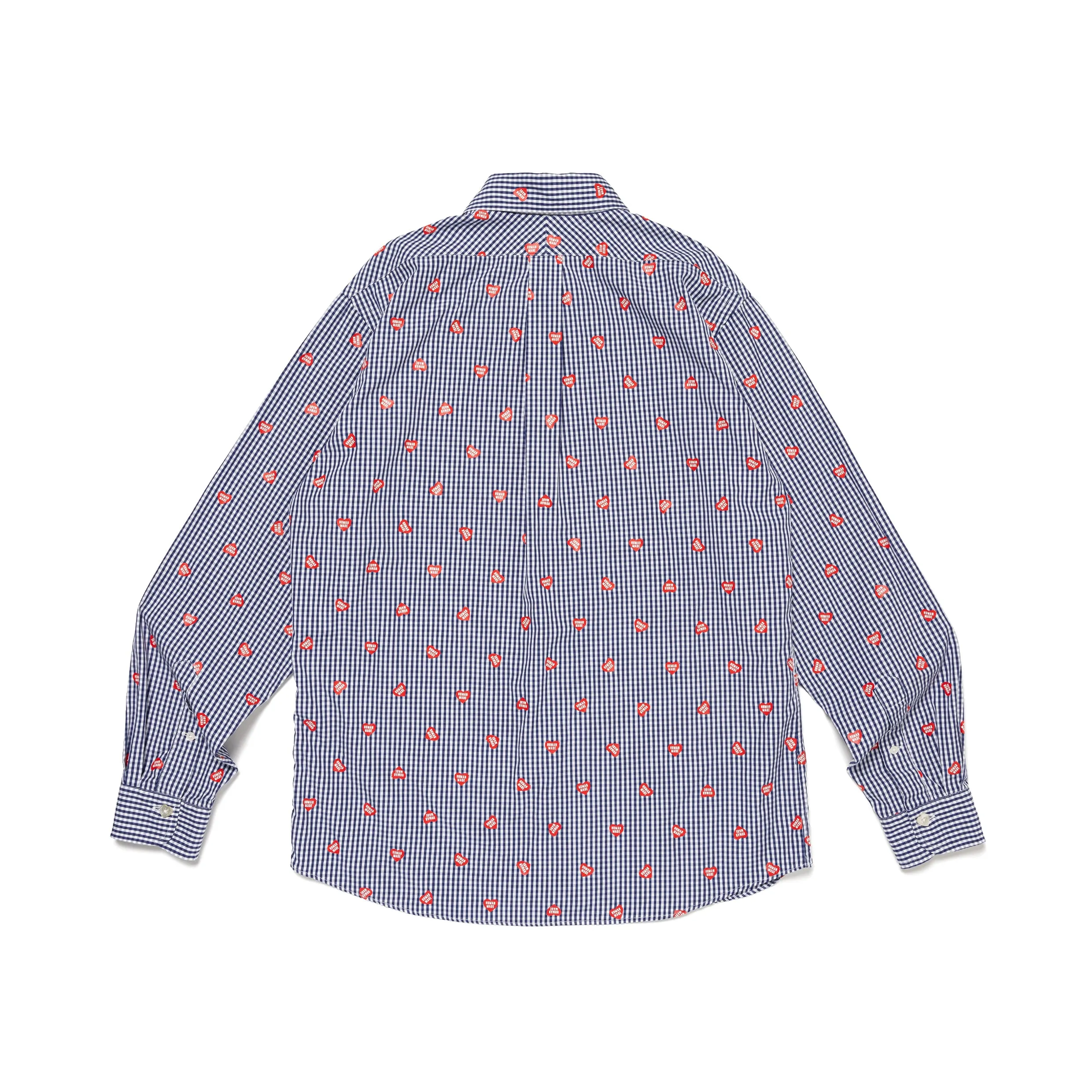 HEART GINGHAM CHECK SHIRT sold by Human Made product image thumbnail 2