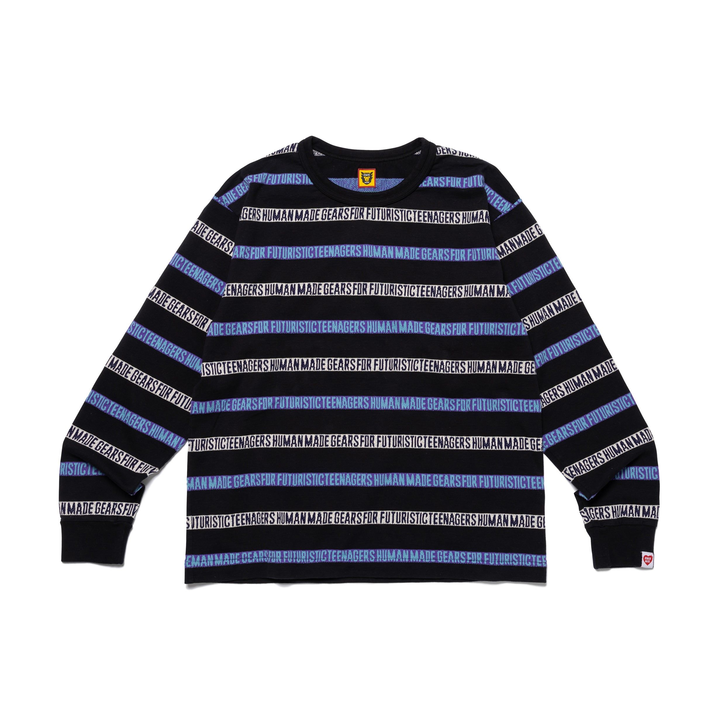 JACQUARD L/S T-SHIRT sold by Human Made
