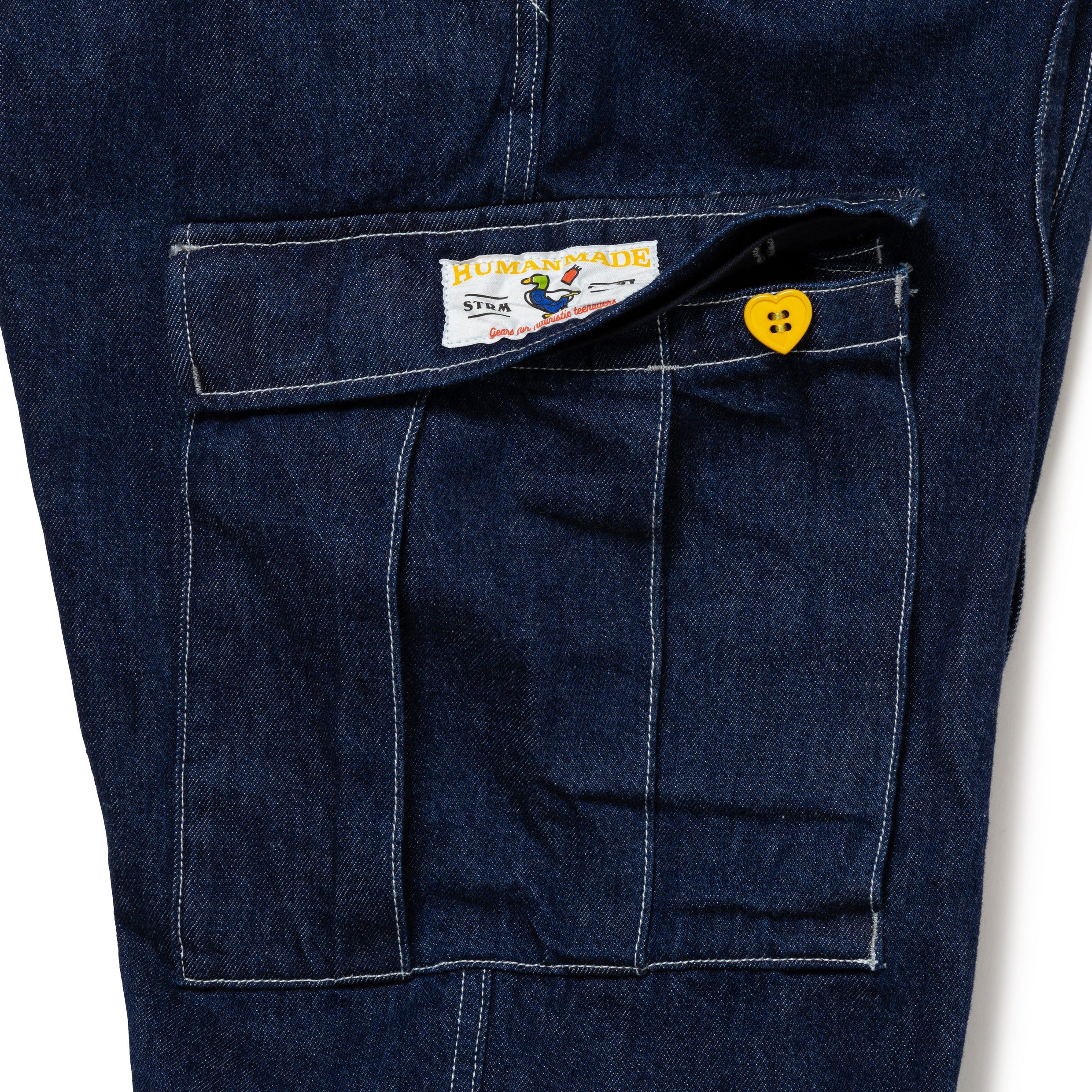 DENIM CARGO PANTS sold by Human Made product image thumbnail 4