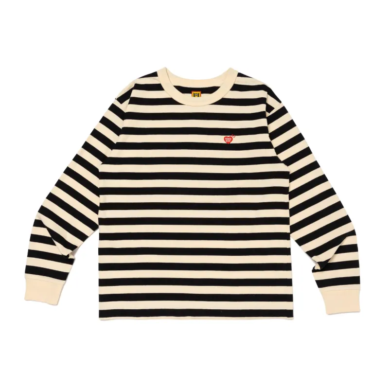 STRIPED L/S T-SHIRT sold by Human Made