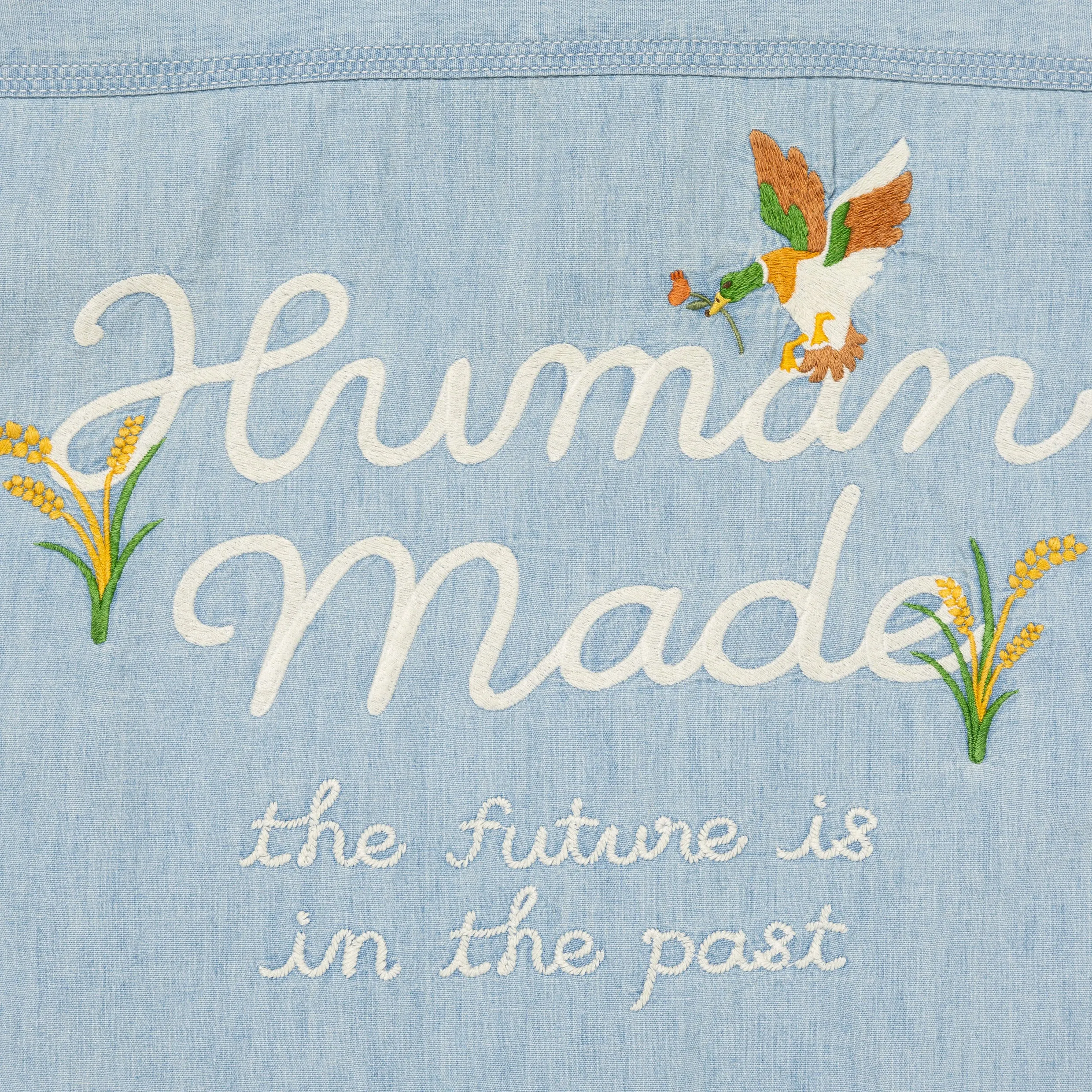 CHAMBRAY WORK SHIRT sold by Human Made product image thumbnail 5