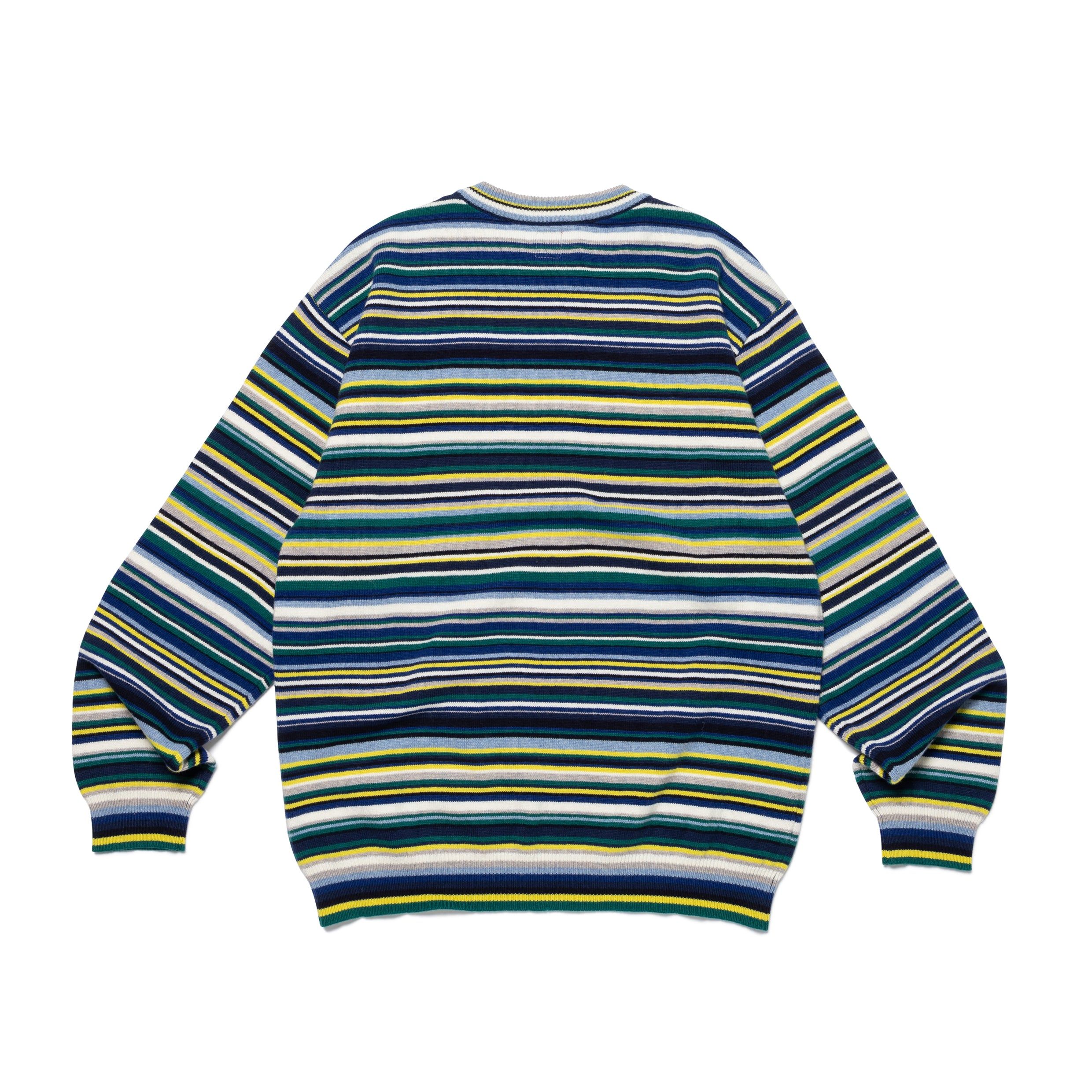 MULTI STRIPED KNIT SWEATER sold by Human Made product image thumbnail 2