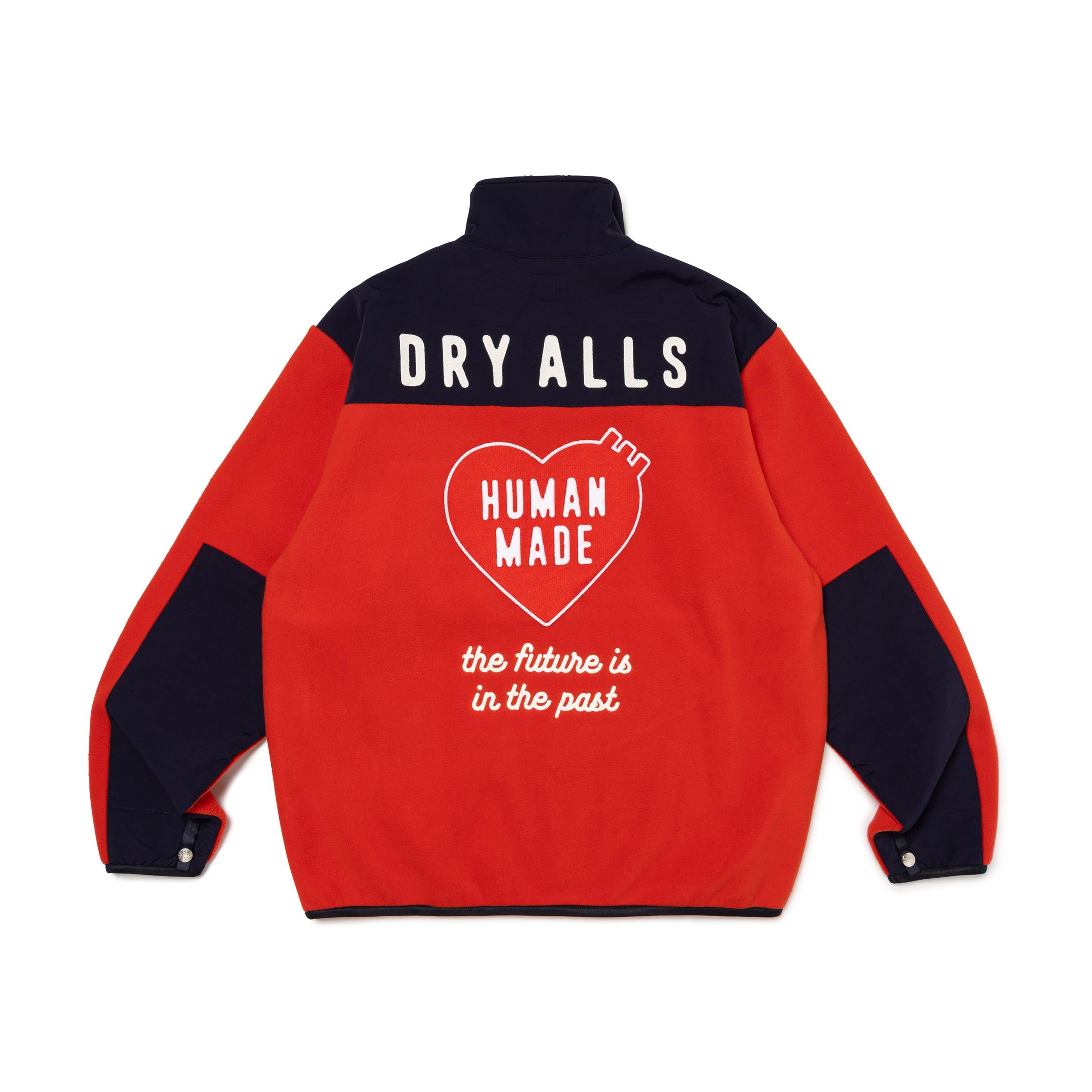 FLEECE HALF- ZIP JACKET sold by Human Made