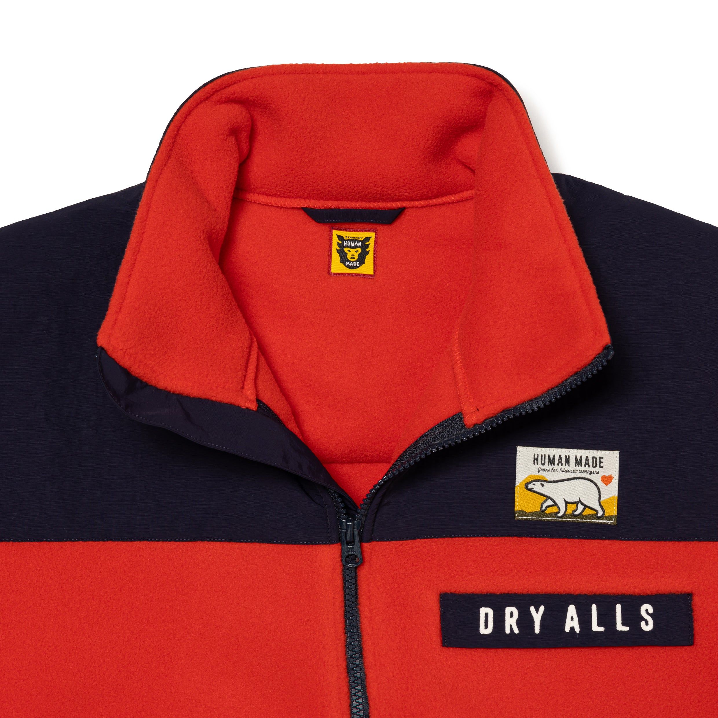 FLEECE HALF- ZIP JACKET sold by Human Made product image thumbnail 3