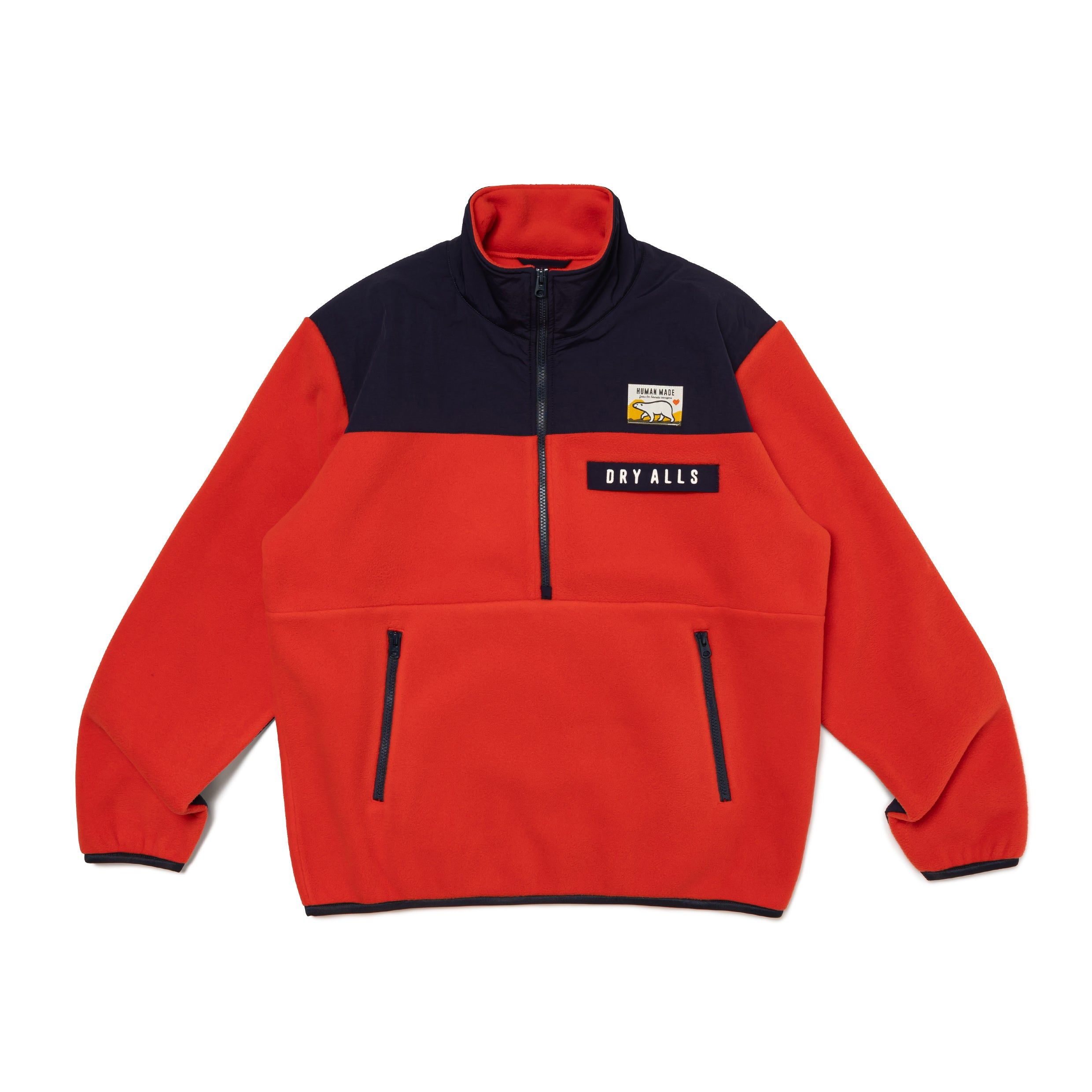 FLEECE HALF- ZIP JACKET sold by Human Made product image thumbnail 2