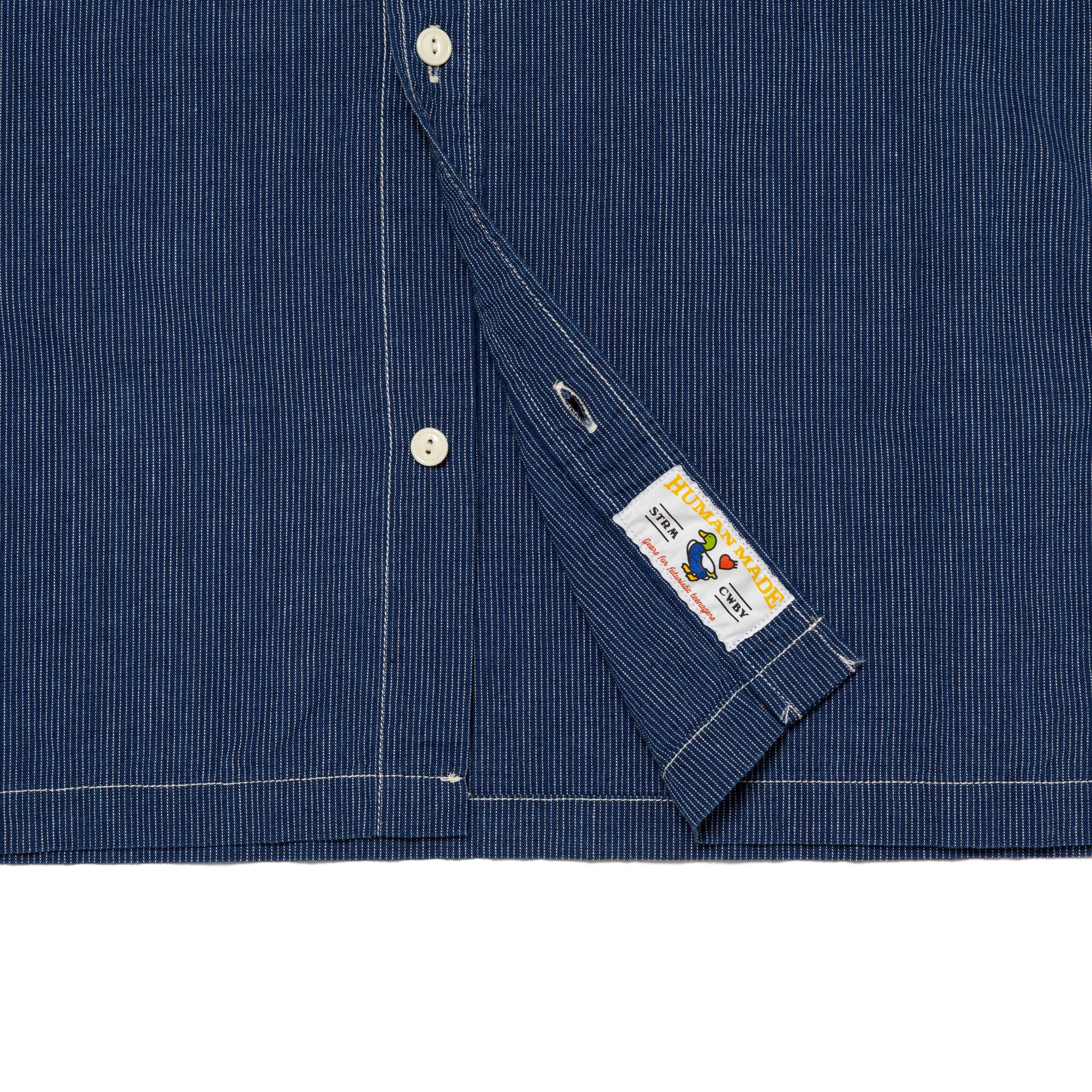 STAND COLLAR CHAMBRAY L/S SHIRT #2 sold by Human Made product image thumbnail 4