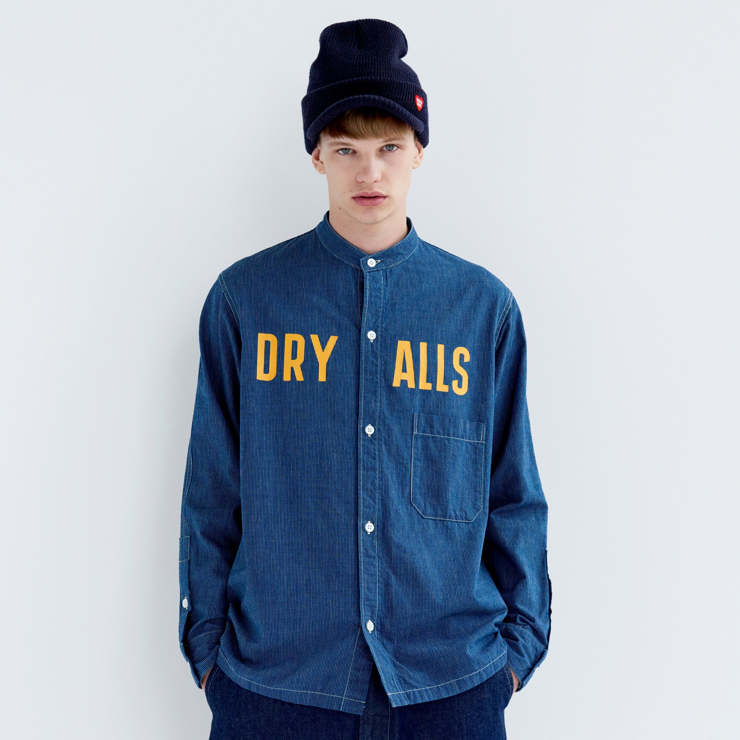 STAND COLLAR CHAMBRAY L/S SHIRT #2 sold by Human Made product image thumbnail 5