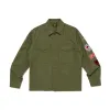 PATCHED MILITARY SHIRT sold by Human Made