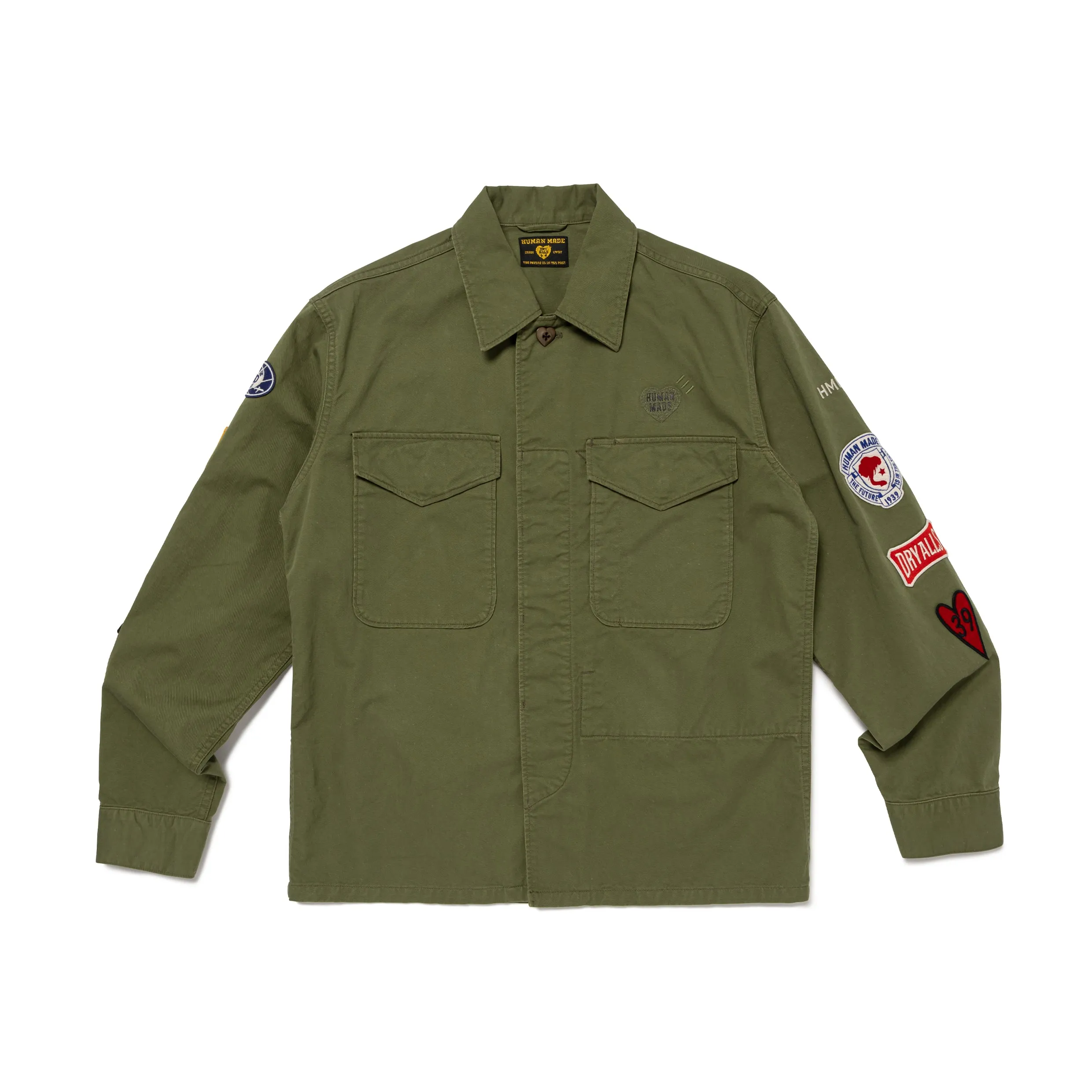 PATCHED MILITARY SHIRT sold by Human Made product image thumbnail 5