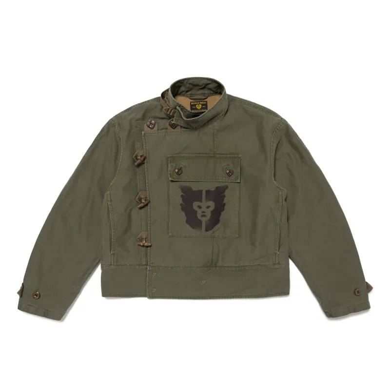 MILITARY MOTORCYCLE JACKET sold by Human Made