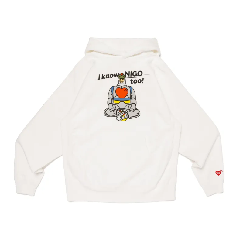 I KNOW NIGO TOO×HUMAN MADE HEAVYWEIGHT HOODIE sold by Human Made