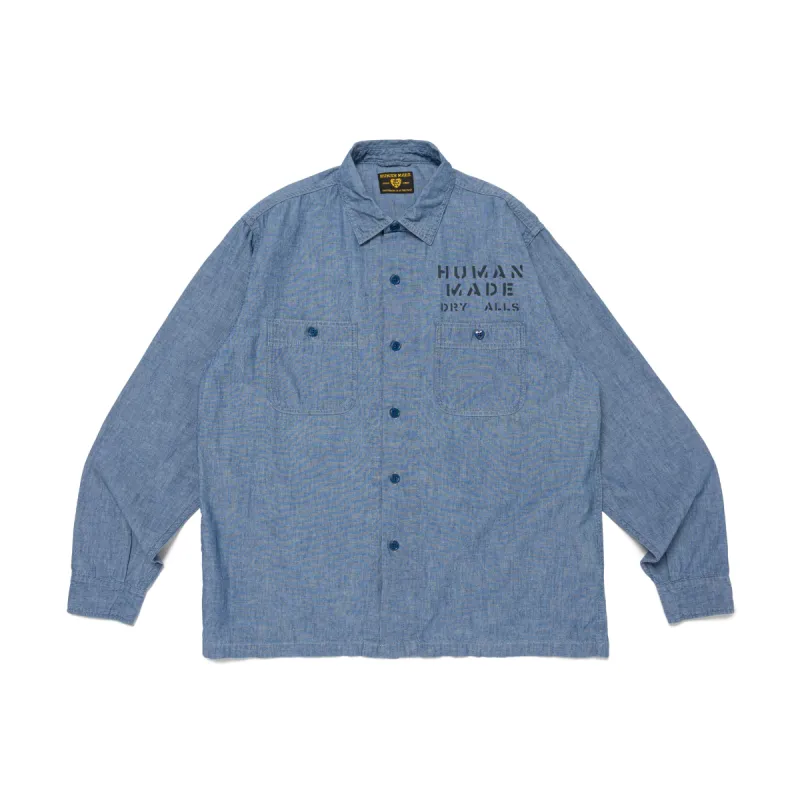 MILITARY CHAMBRAY SHIRT sold by Human Made