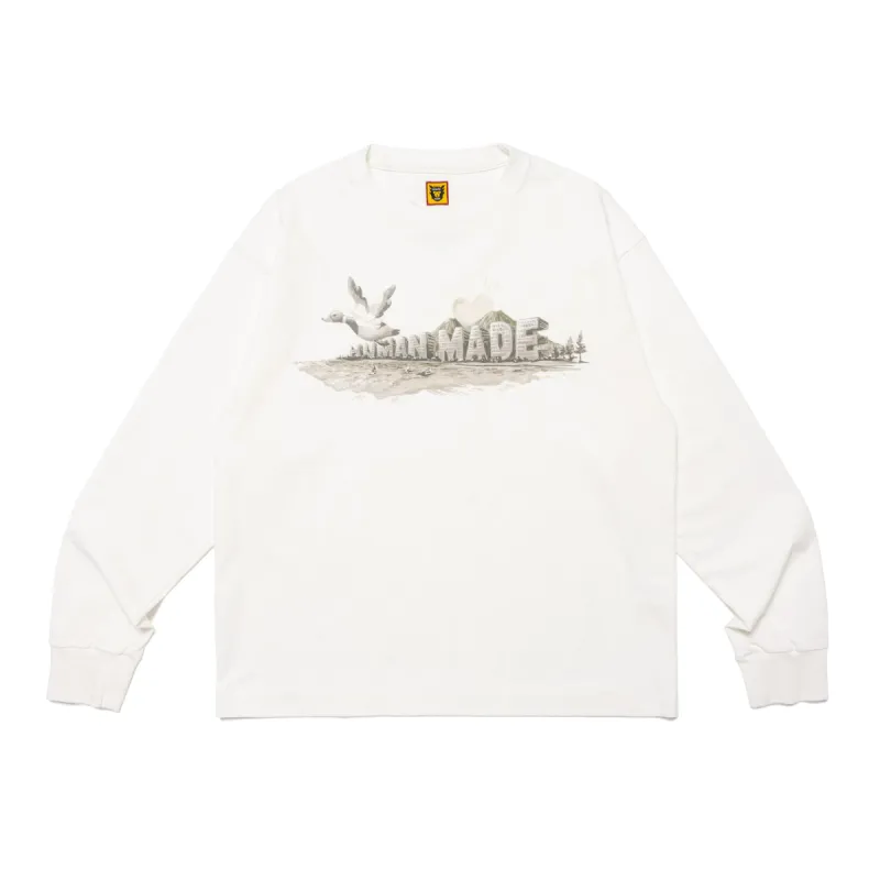 GRAPHIC L/S T-SHIRT sold by Human Made