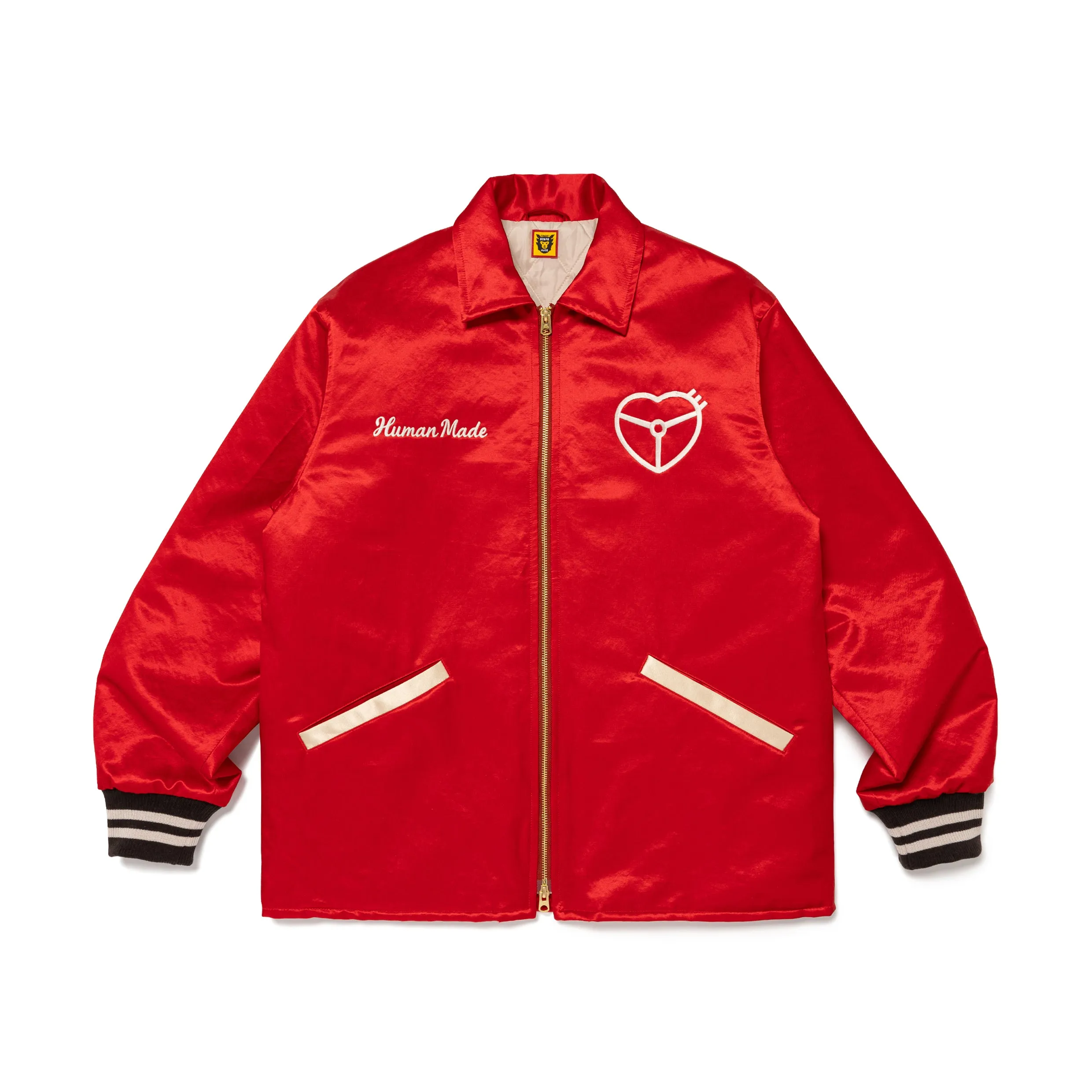 SATIN JACKET sold by Human Made