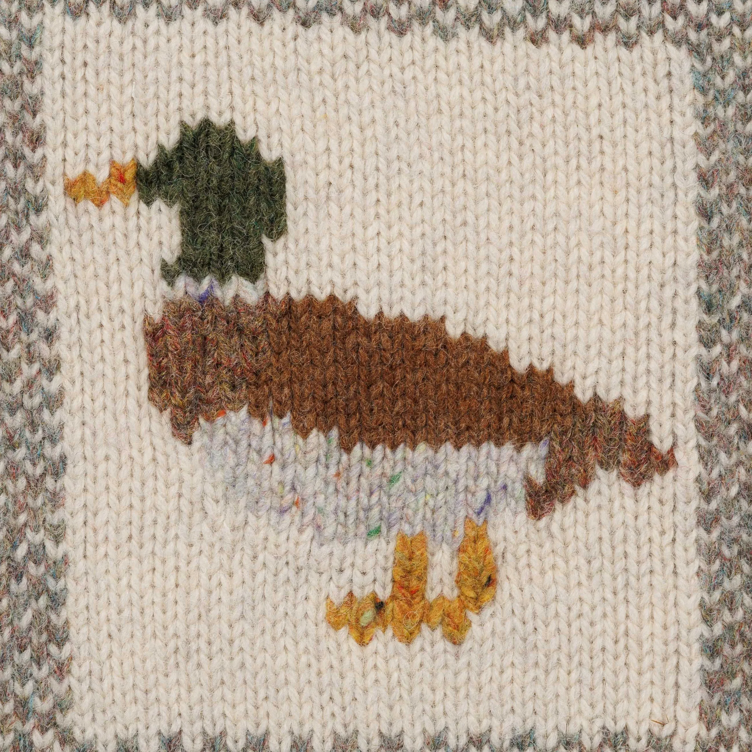 ANIMAL HALF-ZIP KNIT SWEATER sold by Human Made product image thumbnail 4