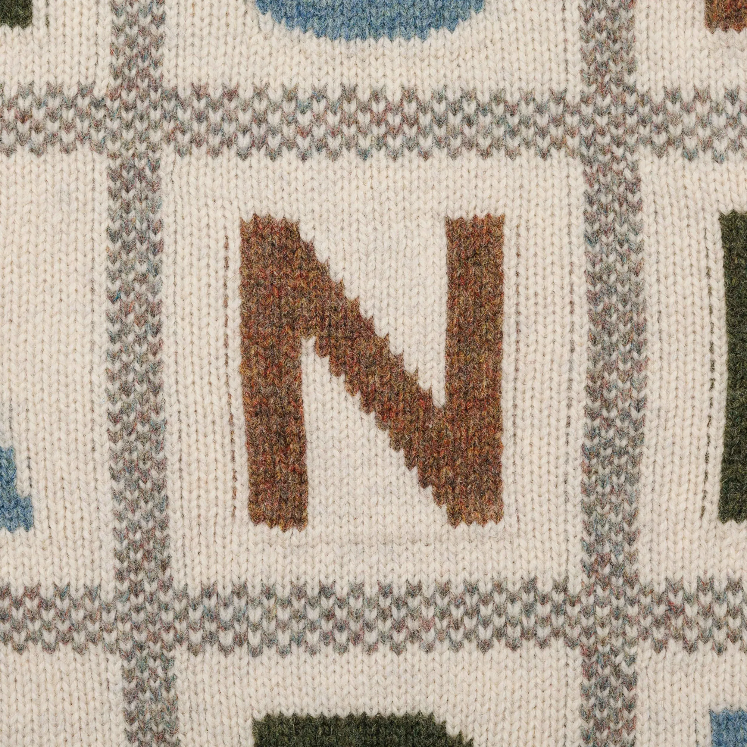 ANIMAL HALF-ZIP KNIT SWEATER sold by Human Made product image thumbnail 5