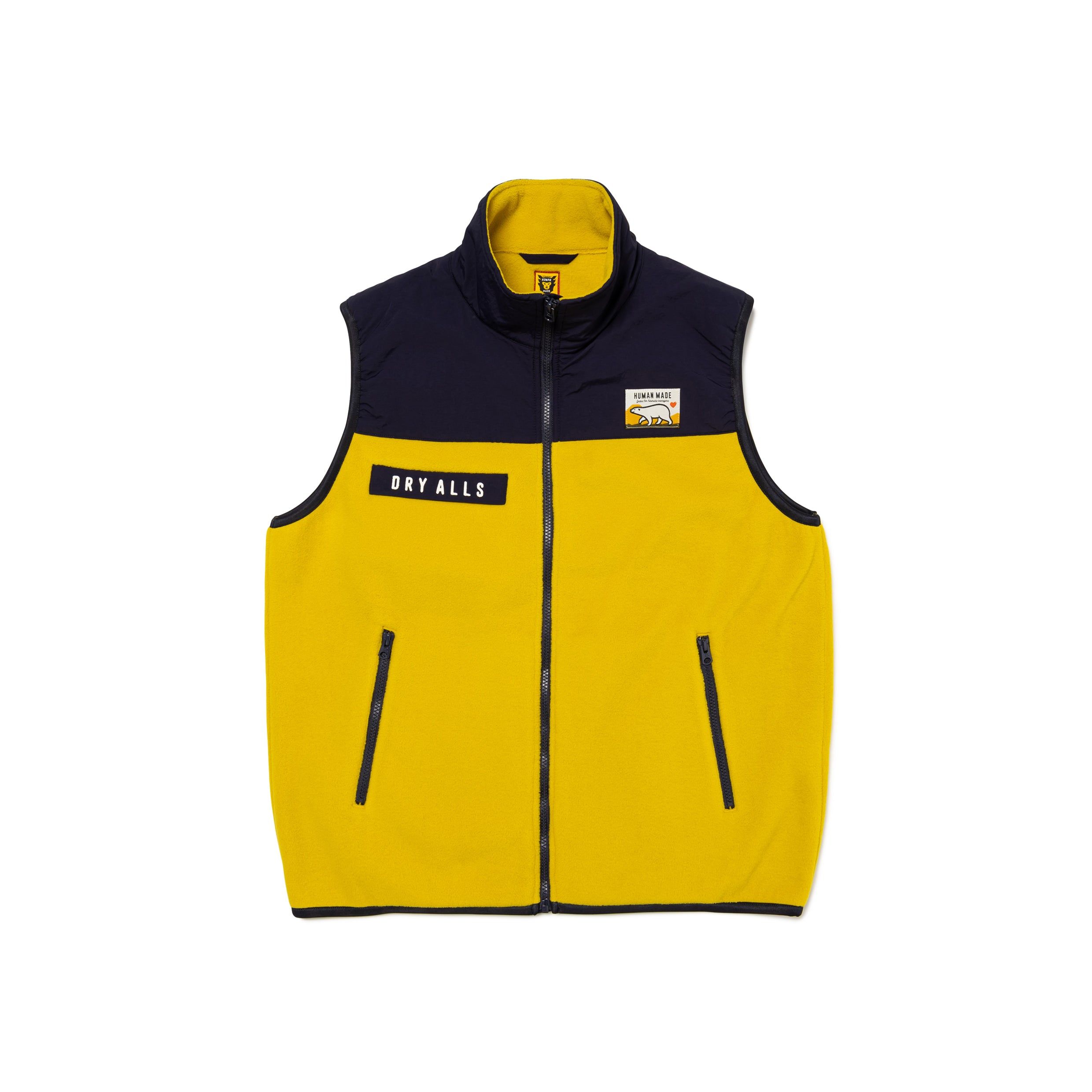 FLEECE VEST sold by Human Made