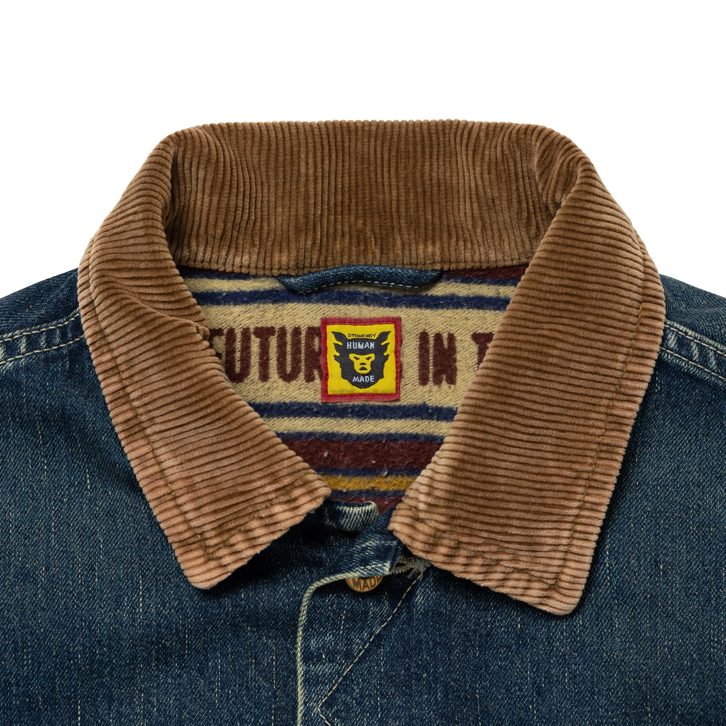 BLANKET LINED DENIM WORK JACKET sold by Human Made product image thumbnail 4