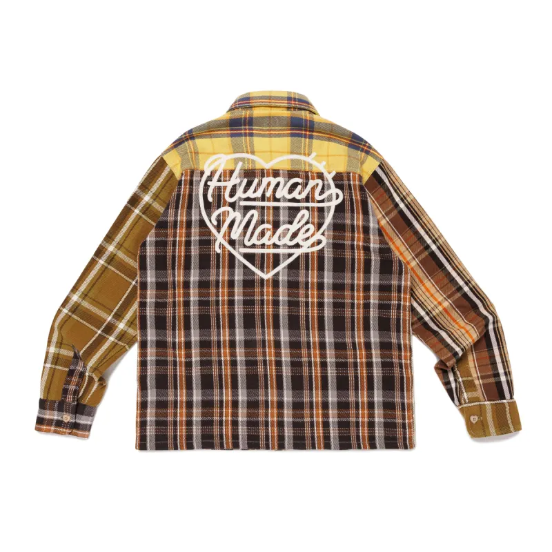CRAZY CHECK L/S SHIRT sold by Human Made