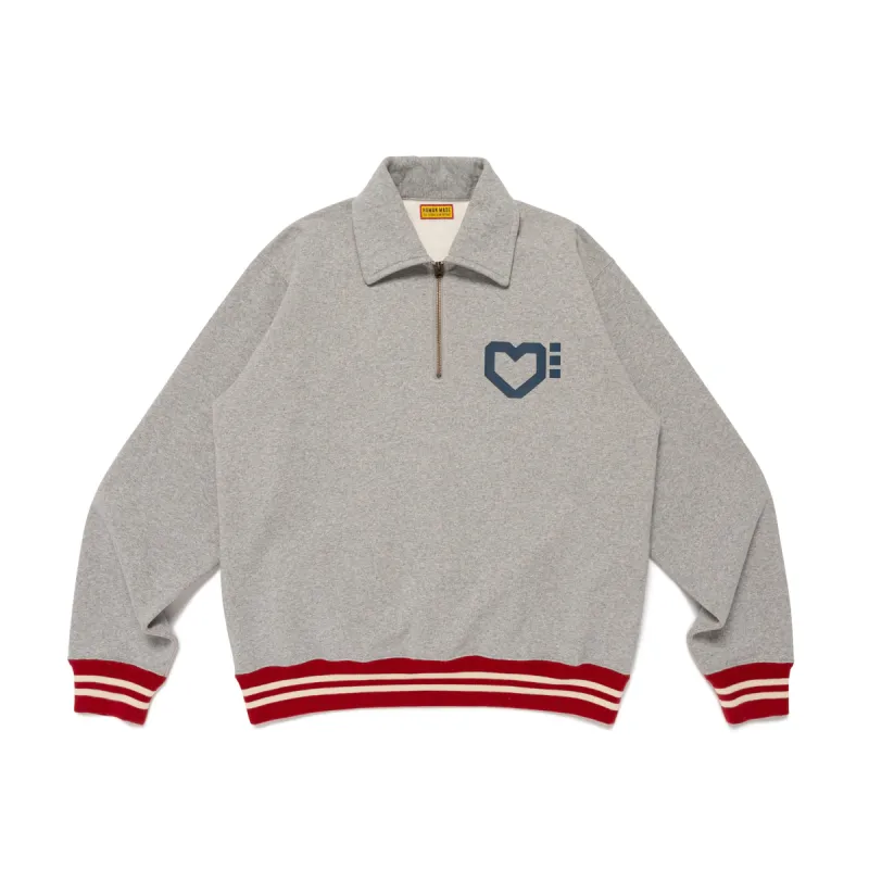 HALF-ZIP SWEATSHIRT made by Human Made