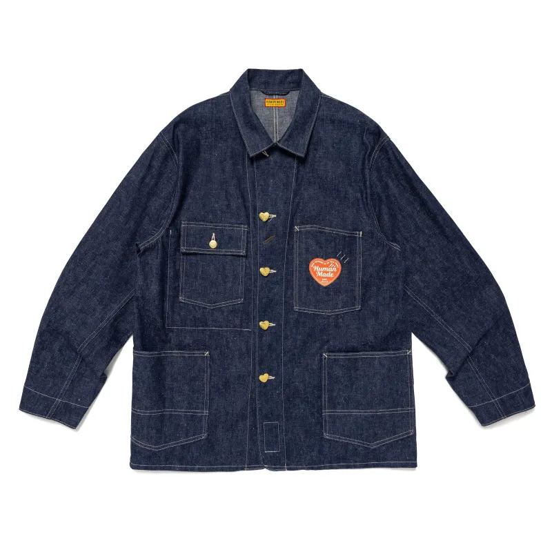 DENIM COVERALL PAST sold by Human Made